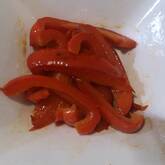 パプリカの焼き浸し