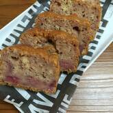 酒粕イチゴジャムのパウンドケーキ