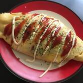 焼きそばオムレツ