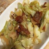 キャベツのアンチョビ炒め