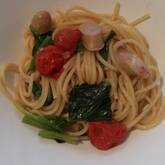 ホウレン草のパスタ