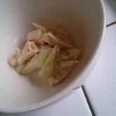 セロリのワサビ和え