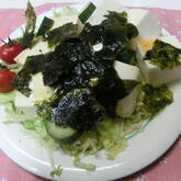 韓国のりサラダ