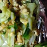 小松菜の炒め物