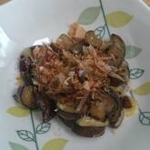 ナスの和風チーズ炒め