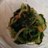 ホウレン草と納豆の梅和え