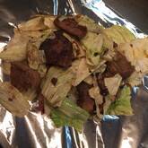 牛スジの塩コショウ炒め