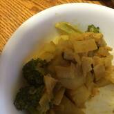 ジャガカレー炒め