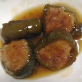 ピーマンの肉詰め