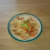 10分で簡単！ユズコショウ風味の焼きうどん