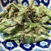 スナップエンドウの塩昆布マヨ和え 5分で完成！