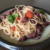 ホタルイカ入りペペロンチーノ