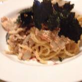 カンタン濃厚！タラコクリームパスタ