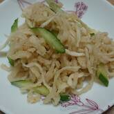 切干し大根の甘酢和え