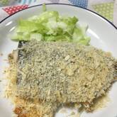アジのハーブパン粉焼き