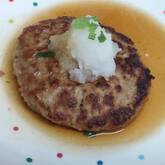 おろしポン酢で！ふんわり基本の豆腐ハンバーグ