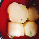 ハンペン入りお吸い物