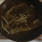 定番汁物！最高の組み合わせ エノキと油揚げのみそ汁