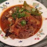 牛肉のキムチ煮