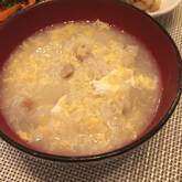 超簡単おかゆ 炊いたご飯から作る基本レシピ だいこんときのこ