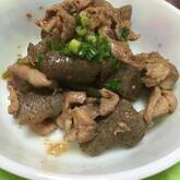 豚肉と玉コンニャクのうま煮