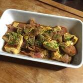 豆腐のおかか炒め