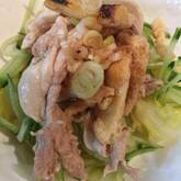 豚しゃぶネギソース