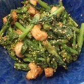 菜の花のゴマ和え