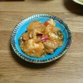 鶏の酢豚風