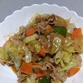 豚肉のソース炒め