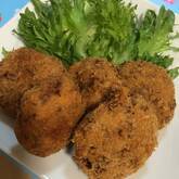 野菜たっぷりメンチカツ
