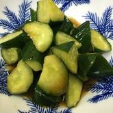 さっぱりキュウリ漬け