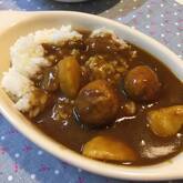 ミートボールカレー