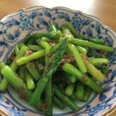 アスパラのおかか和え