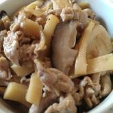 タケノコのきんぴら