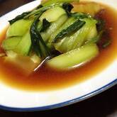 中華副菜！チンゲン菜の炒め煮