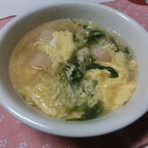 水菜のふんわりかきたま汁