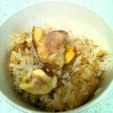 モチモチ！シンプル栗ご飯