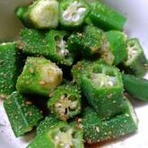 簡単もう一品 オクラのゴマみそ和え by 西村 秋保さん
