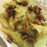 キャベツのクルミみそ和え