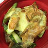 アスパラのチーズ焼き