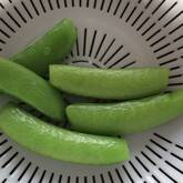 ゆでスナップエンドウ