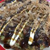 豆腐入りお好み焼き