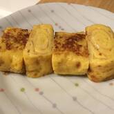 メープルシロップの卵焼き