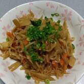 糸コンニャクのすき焼き風