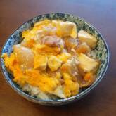 豆腐入り親子丼
