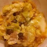 キャベツと卵の炒め物