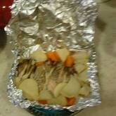 鮭のホイル焼き
