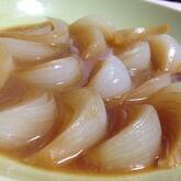 レンジで玉ネギのバターじょうゆ和え