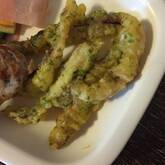 シシャモの磯部揚げ